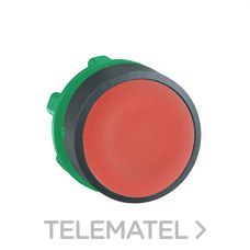 SCHNEIDER ELECTRIC - CABEZA PULSADOR RASANTE ROJO d.22
