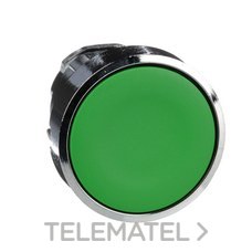 SCHNEIDER ELECTRIC - CABEZA PULSADOR RASANTE VERDE