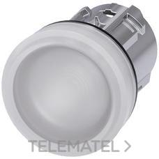SIEMENS - L.SENALIZ.RED.MET.BRILL.BL.LINSE GLATT