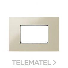 SIMON - PLACA AMERIC.3/2 MOD.ESTR./1 MOD.ANCHO MF.