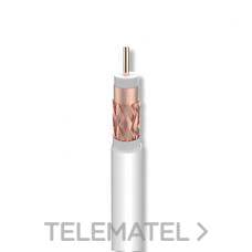TELEVES - CABLE COAX.T100 CU/CU PVC CLASE A 100m BL. - Imagen 2