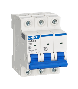 CHINT - INTERRUPTOR AUTOMÁTICO 3P 6A C 6kA