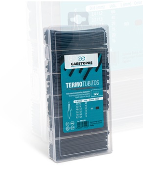 GAESTOPAS - KIT TIRAS 10cm TERMORR. NEGRO