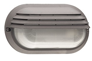 CRISTHER - APLIQUE OVAL 60W IP44 NEGRO DOPO