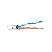 TELEVES - CABLE 2 PARES LSFH BLANCO - Imagen 2