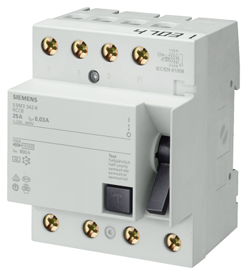 SIEMENS - INT.DIF.70 CLASE AC M.4 4P.63A 30mA