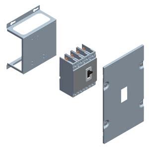 SIEMENS - KIT MONT.VERT.HUECO BARRA/CBL.250x400 - Imagen 2