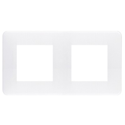EFAPEL - PLACA DOBLE SERIE LATINA BLANCO