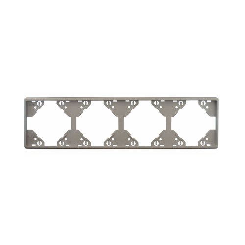 EFAPEL - MARCO 4 ELEM. HORIZONTAL APOLO 5000 PLATA - Imagen 2