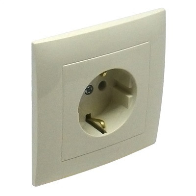 EFAPEL - BASE MONOBLOC SCHUKO PROT. LOGUS MARFIL - Imagen 2