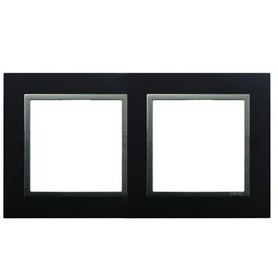 EFAPEL - MARCO DOBLE ANIMATO NEGRO/GRIS - Imagen 2