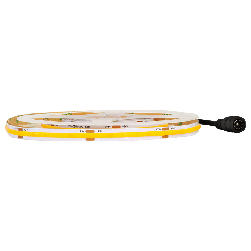LDVlighting - TIRA LED 24V 10W COB 320 2200K 8mm IP20 5m