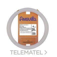 ANGUILA - PASACABLES INTERCAMB.NYLON 4mm 20m NAT.