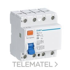 CHINT - DIFERENCIAL 4P 40A 300mA CLASE AC