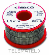 CIMCO - HILO SOLDADURA 60% 1,0mm 250g