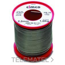 CIMCO - HILO SOLDADURA 60% 2,0mm 250g - Imagen 2