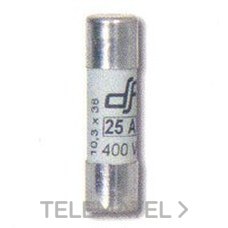 DF - FUSIBLE T-0 25A UTE 10x38 gl-gG 500V S/IND.