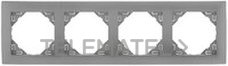 EFAPEL - MARCO 4 ELEM. AQUARELLA ALUMINIO