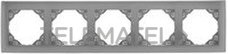 EFAPEL - MARCO 5 ELEM. AQUARELLA DORADO - Imagen 2