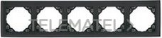 EFAPEL - MARCO 5 ELEM. AQUARELLA GRIS