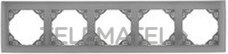 EFAPEL - MARCO 5 ELEM. AQUARELLA NEGRO - Imagen 2