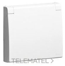 EFAPEL - TAPA ARTICULADA BASE SCHUKO IP44 APOLO 5000 BLANCO