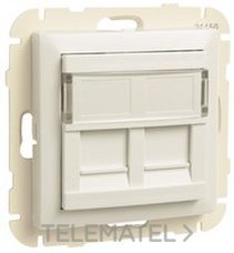 EFAPEL - SOPORTE P/2 CONECT.RJ45 LOGUS PERLA