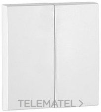 EFAPEL - TECLA DOBLE LOGUS NEGRO