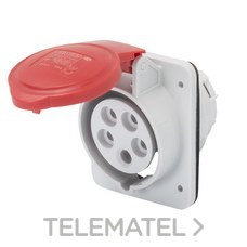 GEWISS - BASE FIJA EMP. 10º HP 3P+N+T 16A 400V 6H IP44