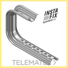 INTERFLEX - SOP.OMEGA P/TECHO BAND.200mm GALV.SENZ.