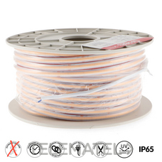 LEDME - TIRA DE LED 220V COB POINT 10W/m IP65 50m 3000K (1mt)