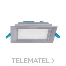 PRILUX - DOWNLIGHT KENTAU CUAD. 6W 3000K 587lm NIQ.