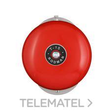 RODMAN - TIMBRE CAMPANA ROJO 230VCA DIÁM. 15 - Imagen 2