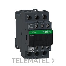 SCHNEIDER ELECTRIC - CONTACTOR 25A 1NA/1NC 24V CC-AR ANTIP.