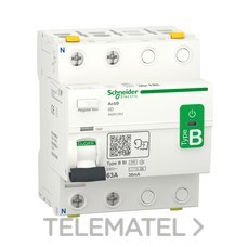 SCHNEIDER ELECTRIC - DIFEREN. ilD 2P 63A 30mA Clase B+SI