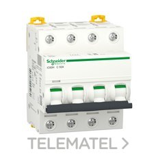 SCHNEIDER ELECTRIC - MAGNETOT. IC60H 4P 50A CURVA-C