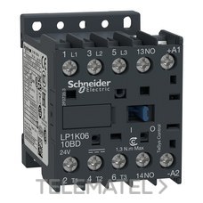 SCHNEIDER ELECTRIC - MINICONTACTOR 3P 6A 1NA 24VCC
