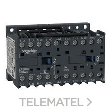SCHNEIDER ELECTRIC - MINICONTACTOR INV.9A 3P 3NA+1NC 24VCC B.C.