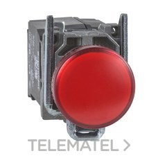 SCHNEIDER ELECTRIC - PILOTO C/LED d.22 230-240V ROJO E.MET.