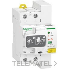 SCHNEIDER ELECTRIC - RECONECTADOR DIF.2P 25A 30mA REDs