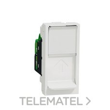 SCHNEIDER ELECTRIC - TOMA RJ45 UTP CAT.6 1 MODULO POLAR