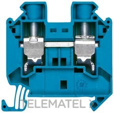 SIEMENS - BORNE PASO CONEXIÓN TORN. 16,0mm² 12,0mm AZUL