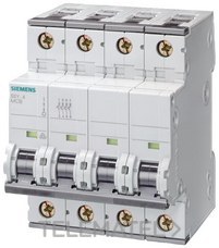 SIEMENS - INT.AUT.70 ACCES.10kA CURVA D 4 P.16A