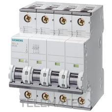 SIEMENS - INT.AUT.ACCES.15kA CURVA C 4 P.25A