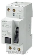 SIEMENS - INT.DIF.70 CLASE A M.2 2P.25A 300mA - Imagen 2