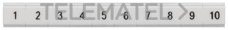 SIEMENS - PLAQUITA CON INSCRIPCIÓN HORIZONTAL 21-30 62mm PLANO