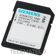 SIEMENS - TARJETA MEMORY CARD SD 2 GB P/SIMATIC HM - Imagen 2