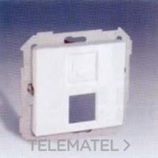 SIMON - ADAPTADOR 1 Y 2 RJ-45 AMP.S.82 GRAFITO