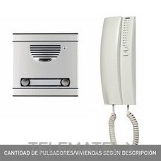 TEGUI - KIT PORTERO A4 C/PLACA Y TELEFONO S.7