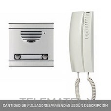 TEGUI - KIT PORTERO A8 C/PLACA Y TELEFONO S.7